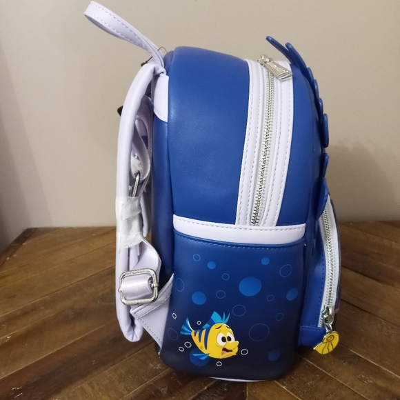 LOUNGEFLY Ursula's Lair Little Mermaid Mini Backpack Disney Princess - Picture 4 of 9